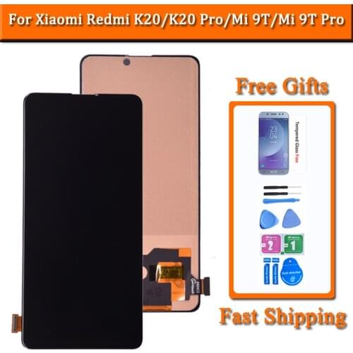 Display For Xiaomi Redmi K20 K20 Pro LCD For Xiaomi Mi 9T Mi 9T Pro Touch Screen Digitizer Panel Assembly Replacement Parts