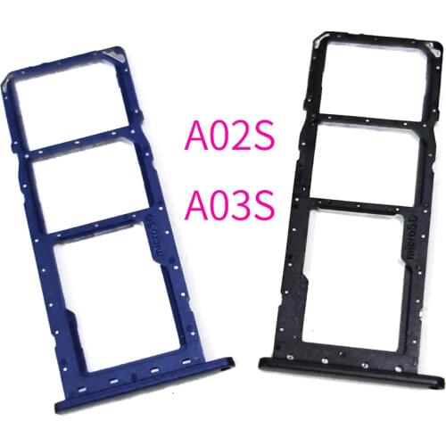 50PCS For Samsung Galaxy A02S A025 SIM Card Tray SD Slot Holder