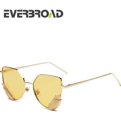 Irregular Butterfly Shape Sunglasses Women Angles Wings On Frames Incredible Design Princess Style Eyeglasses EV2754