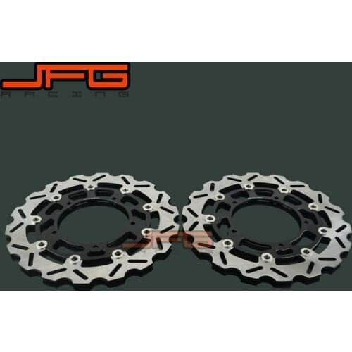 Motorcycle Front Floating Brake Disc Rotor For YAMAHA FZ1 FZ-1 FZ1S FZ1-S FAZER 2006-2013 YZFR1 YZF R1 ZYFR1 2004 2005 2006