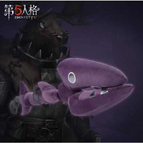 Anime Identity V Supervisor Weapon Cosplay Plush Stuffed Throw Pillow Plushie Toy Big Claws 68*18*8cm Retractable 20cm