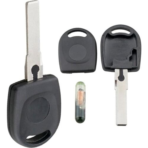 Durable Car Remote Key Shell Case Transponder Key Case with ID48 chip Fit for VW Polo Golf / SEAT Ibiza Leon / SKODA Octavia