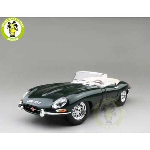 1/18 Jaguar E-type E type Cabriolet Bburago 12046 Diecast Model Car Toys Boys Girls Gifts