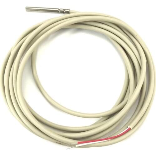 1.5/3 meter PT1000 Temperature Sensor 2 Wire with PVC Coated 1.5 Meters Probe 45mm*5mm Length*Dia. -50-180 centigrade