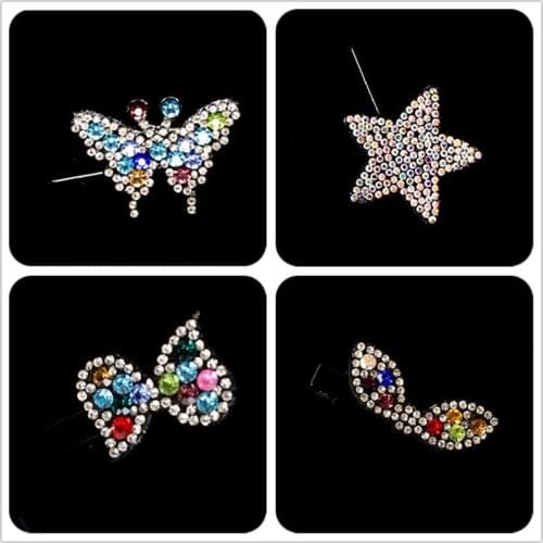 2 pcs lovly Princess Kids Girls Cute Hair Clip butterfly hair accessories Hair Clips hairpins