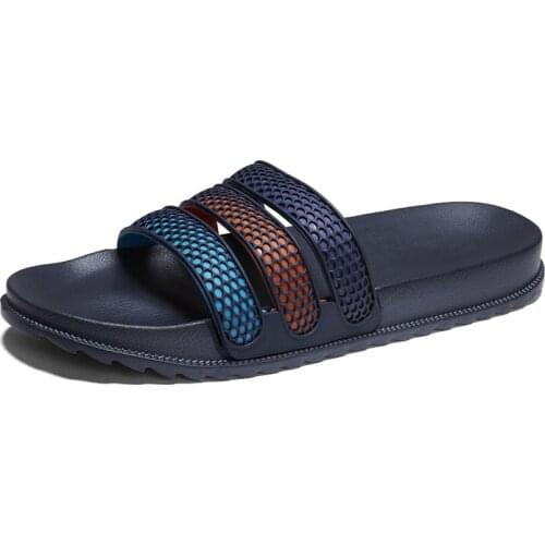 2020 Slippers Men Summer Fashion Outdoor Men Shoes Comfortable Soft Flip Flops Beach Shoes Leisure Slides Slip On