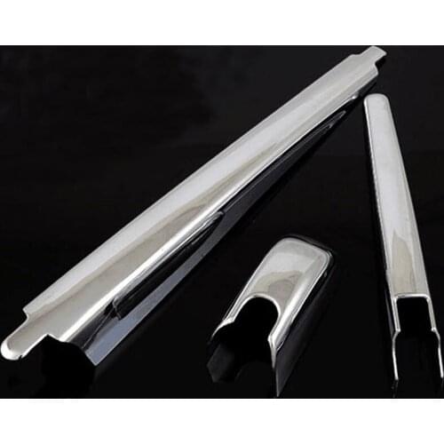 3pc/set ABS Rear Window Rain Wiper Blade Trim Cover Nozzel Decoration For Jeep Grand Cherokee 2011-2016 Car Styling Accessories
