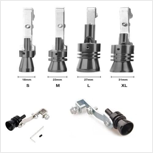 Car Turbo Exhaust pipes Muffler Sound Whistle Simulator black for Chevrolet Volt SS Chevelle FNR 1970 1967 Impala Chaparral