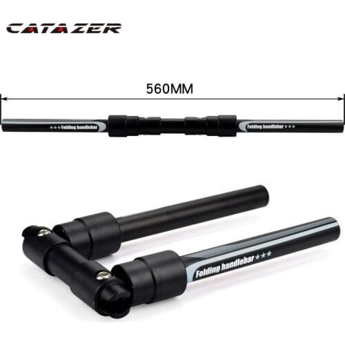 Quick Release Electric Scooter Aluminum Alloy Folding Handle Mountain Bike Front Horizontal Handlebar Bicycle Accessories