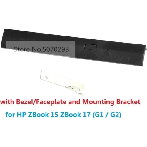 ODD Optical Drive Curved Bezel Front Panel Cover Faceplate Bracket for HP ZBook 15 ZBook 17 G1 G2