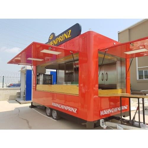 Fast Food Truck , Mobile Restourant & Food Trailer , Römork Büfe