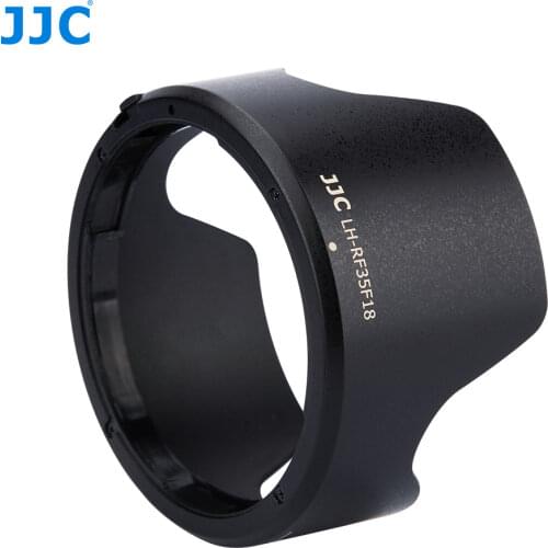 JJC Reversible Lens Hood Adapter Ring for Canon RF35mm F1.8 MACRO IS STM Lens on Canon EOS R5 R6 R RP Ra C70 Camera Accessories