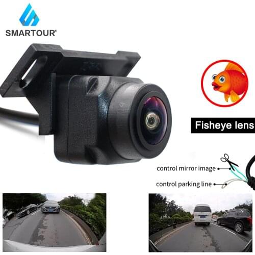 Fish Eyes Ccd Night Vision HD Car Rear View Camera Wide-Angle Back Reverse Auto Front Camera 12V Universal Parking Assistance