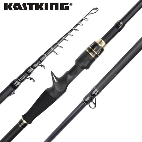 KastKing Blackhawk II Casting Fishing Rod 2.03m 2.16m 2.21m 2.28m Carbon Telescopic Fishing Rod Baitcasting Travel Rod