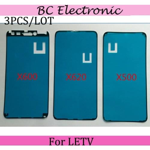 3pcs/lot Front Frame 3M Adhesive Sticker For Letv le one 1S LeMax X500 X600 X620 X800 X820 X900 3M Glue Tape