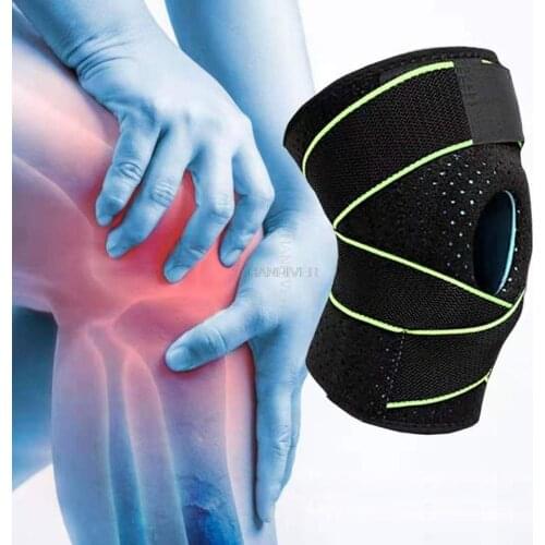 Pressurized kneecaps cycling eight-character wearable breathable kneecaps running fitness kneecaps