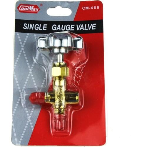 Brass Single Gauge Valve CM-466 Free shipping