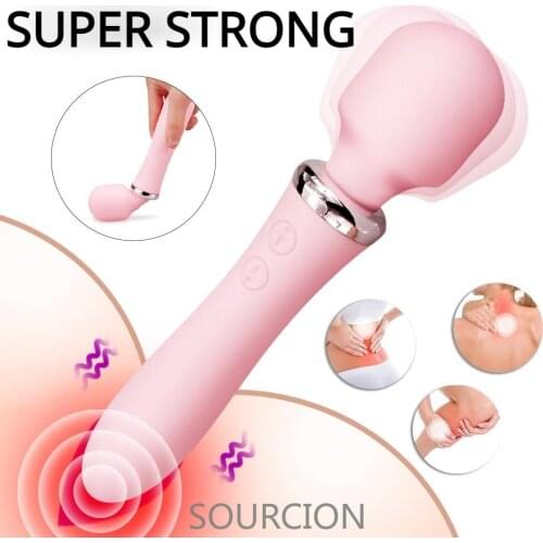 SWT Powerful Magic Wand Vibrator Sex toys for Women AV stick Vibrator Vibrating Dildo Adult Clitoris Stimulator G-Spot Products