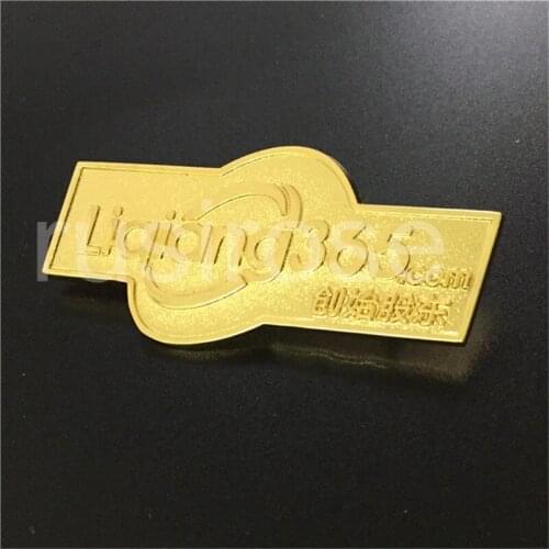 Enterprise founder medal brooch custom, personalized founder to commemorate the badge