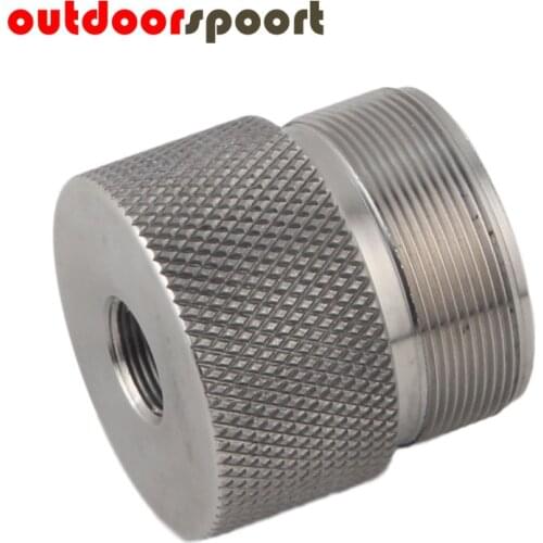 Stainless steel end cap screw adpater 1/2x28 5/8x24 for Fuel Filter QT120 mst solvent traps Napa 4003 WIX 24003