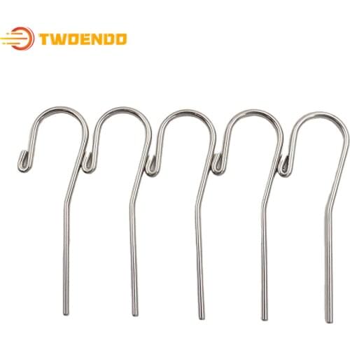 Dental 10pcs Accessories Lip Hook Apex Locator Tool Root Canal Measuring Instrument
