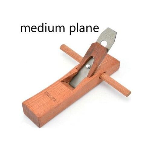 1 Pcs Medium Plane Mahogany Wood Planer Woodworking Planing Manual Wood Planing A Mini Hand Plane