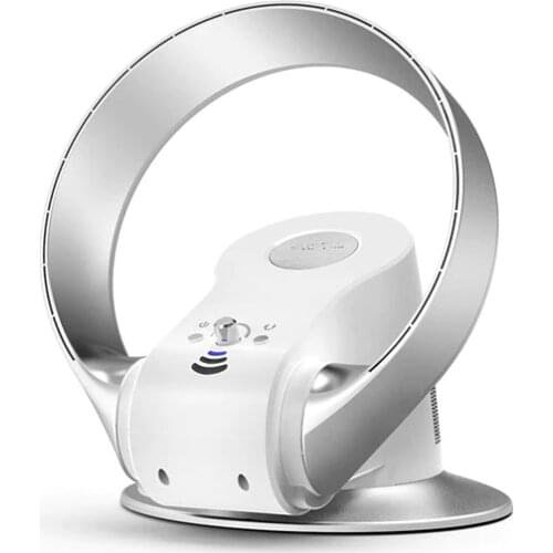 2020 SK 110/220V Super Quiet Variable Speed Non-blade Less Fan Home Office Has The Remote Bladeless Wall Fan 12 inches