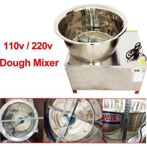 Dough Mixer 220V/110V 30kg HMP-30 Commercial stainless steel Mixer Automatic Stirring Mixer the Pasta Machine Dough Kneading 1pc