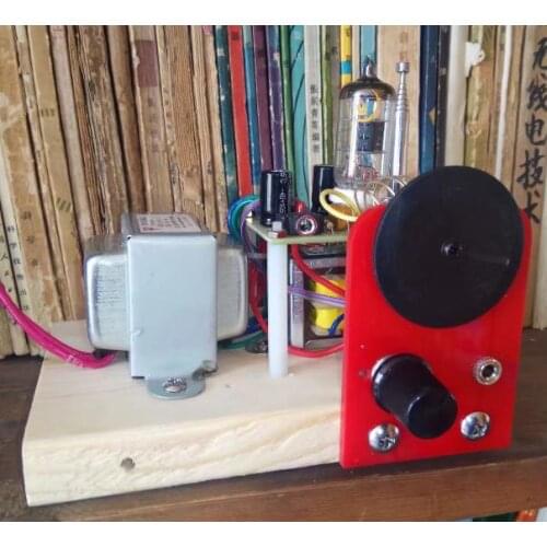 6J1 tube, ultra regenerative FM radio suite, single light FM radio, aviation band, TVFM