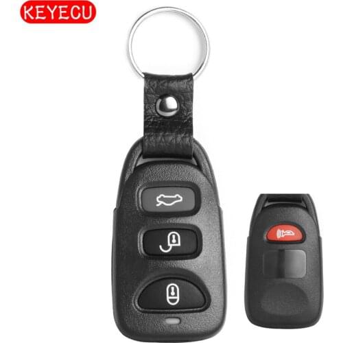 Keyecu XHORSE for H*yundai Type Universal Remote Key Fob 3+1 Button for VVDI Key Tool VVDI2 (English Version)