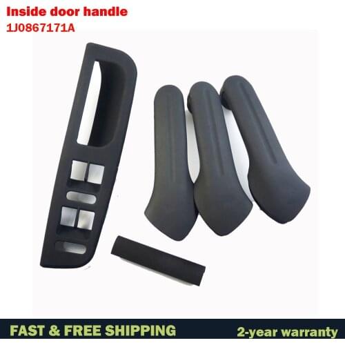 Inside Door Handle Door Armrest For VW Jetta Bora Golf 1999-2004 MK4 1J4867179A 1J0867171A 1J0867172A 867180A 3B1867171E