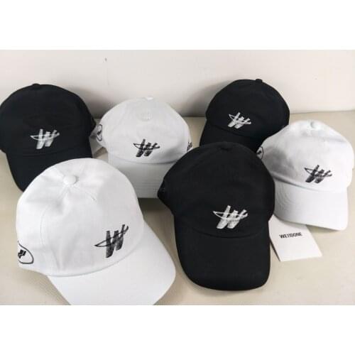 Japan and South Korea tide welldone baseball cap cotton twill printed duck tongue hat spring and summer four seasons sun