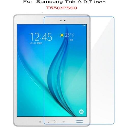 9 HDTempered Glass For Samsung Galaxy Tab A 9.7 T550 T551 T555 Screen ProtectorFor SM-T550 9.7 inch Tablet Protective Film