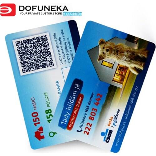 0.76mm thickness CR 80 Pvc cards printing factory directly price plastic business card printing