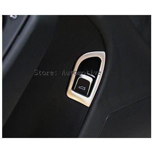 1pcs 2008-2015 Interior Rear Trunk switch Button Control Cover Trim For Audi A4 B8