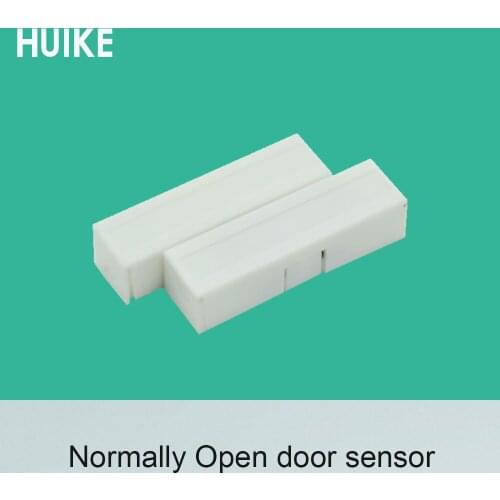 10 PCS White Color Plastic Door Open Alarm Detector Output NC Signal options Light control Switch Magnetic Contact Sensor
