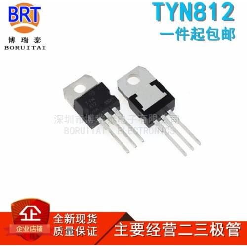 10pcs/lot TYN812 TO220 TYN812RG TO-220 SCR 12A 800V