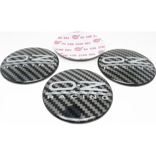4pcs OZ Racing 62mm Center Cap Sticker Wheel Hub Cover Emblem Badge