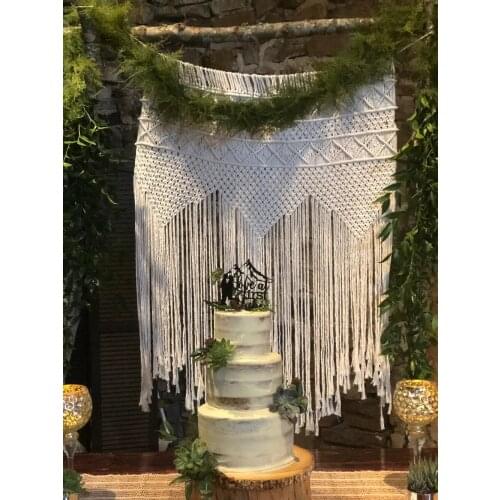 90cm x 120cm macrame wall hanging, Bohemian bedroom headboard, boho wall art, Wedding decor