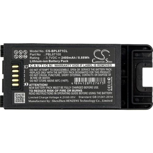 Cameron Sino 2400mAh battery for SPECTRALINK PBL87410 PIVOT 8741 8743 8753 BAT87100 BBL87100 DM351 Cordless Phone Battery