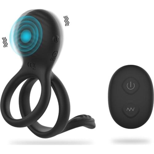 Wireless Penis Vibrating Ring Cockring Vibrator Sex Toys For Men Couple Cock Rings Retardant Ejaculation Delay Remote Control