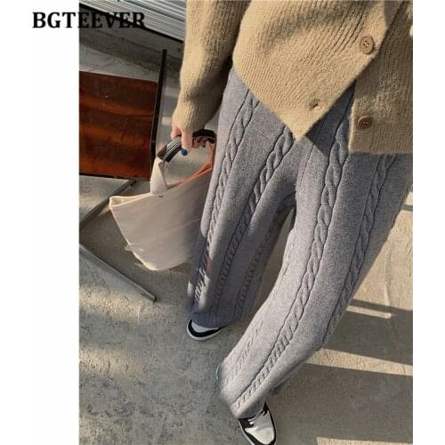 BGTEEVER Women's Wide Trousers