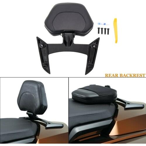 For Honda Gold Wing Goldwing GL 1800 GL1800 F6B Tour 2018 - 2021 Motorcycle Passenger Seat Rear Backrest Cushion Back Rest Pad