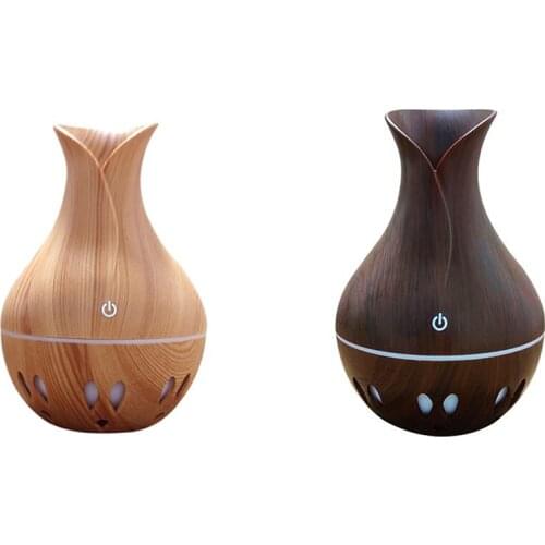 EAS-USB Nano Large Spray Creative Small Vase Humidifier 130ML Ultrasonic Air Humidifier Aroma Essential Oil Diffuser