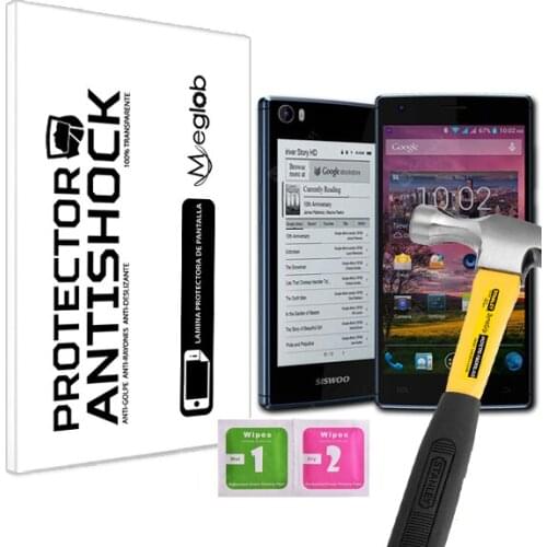 Screen protector Anti-Shock Anti-scratch Anti-Shatter compatible with Siswoo R9 Darkmoon