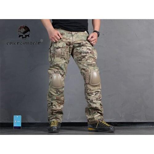 EMERSON Tactical Gen2 Pants Combat bdu Pants with Knee Pad Multicam EM6992