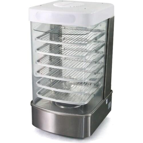 Restaurant Arc Shape Commercial Food Steamer Processing Machine Warmer Display Showcase