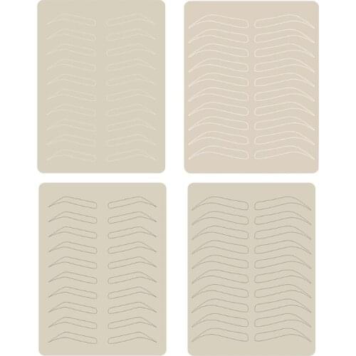 Microblading Eyebrow Tattoo Practice Skin Eye Brow Permanent Makeup Supplies Eyebrows Training Tool