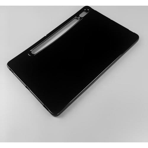 For Samsung Galaxy Tab S7+ soft jelly case S7 Plus SM-T970 SM-T975 SM-T976 12.4 inch TPU cover