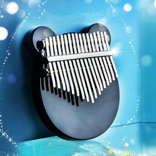 Portable Piano Kalimba 17 Keys Thumb Piano Musical Keyboard Instrument High Quality Acrylic Crystal Kalimba Finger Piano Gifts